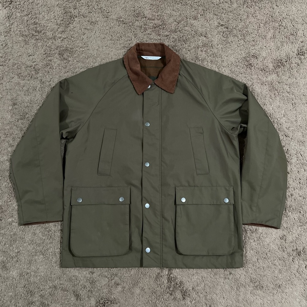 Zara Men’s Combination Collar Jacket Size XL